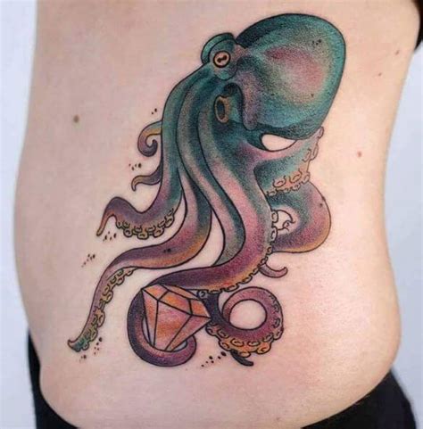 girl with octopus tattoo on ass|50+ Japanese Octopus Tattoos For Girls (2024)